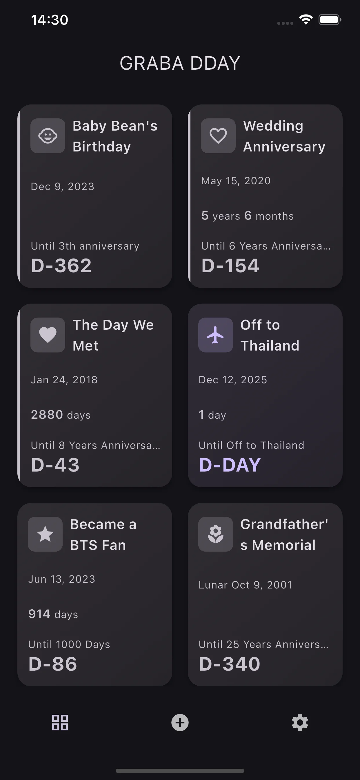 GRABA DDAY App Screenshot 1